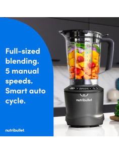 Licuadora NutriBullet SmartSense 1400W 5 Velocidades - Gris 2