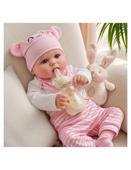 Muñeca Reborn BABESIDE Bailyn 50 cm Realista Hecha a Mano Muñeca Reborn BABESIDE Bailyn 50 cm Realista Hecha a Mano