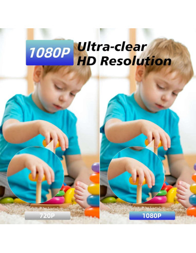 Cámara Oculta Mini DIY Fijawee HD 1080p WiFi Vigilancia