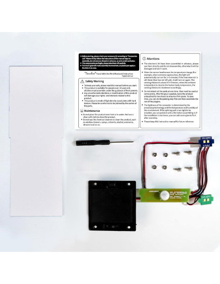 Kit DIY Tonecheer Casa Voladora 3D con Luz LED Kit DIY Tonecheer Casa Voladora 3D con Luz LED