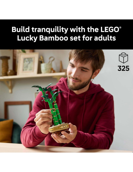 LEGO Botanicals Lucky Bamboo 29 cm - Planta Artificial Decorativa LEGO Botanicals Lucky Bamboo 29 cm - Planta Artificial Decorativa