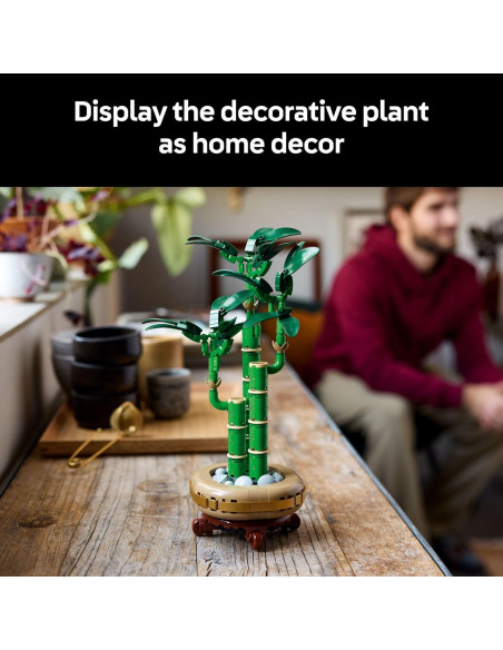 LEGO Botanicals Lucky Bamboo 29 cm - Planta Artificial Decorativa LEGO Botanicals Lucky Bamboo 29 cm - Planta Artificial Decorativa