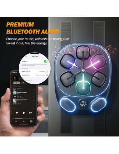 Máquina de Boxeo Musical FIAMEARMOR MBT10 Grande Ajustable