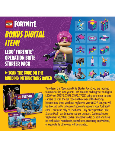LEGO Fortnite Durrr Burger 77070 - Set de Construcción 193 Piezas