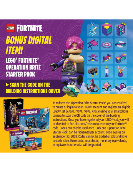 LEGO Fortnite Durrr Burger 77070 - Set de Construcción 193 Piezas LEGO Fortnite Durrr Burger 77070 - Set de Construcción 193 Piezas