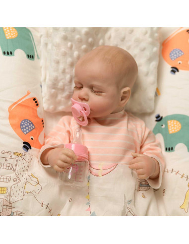 Muñeca Reborn FANCCI 50.8 cm Realista con Accesorios
