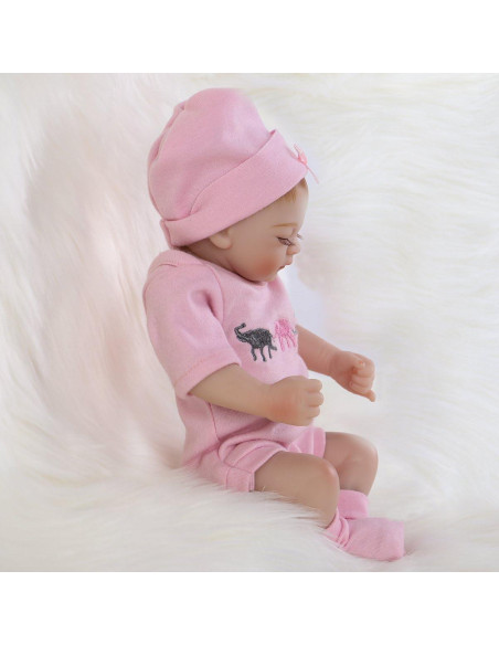 Muñeca Reborn Bebé Realista ENADOLL 25 cm Ojos Cerrados Muñeca Reborn Bebé Realista ENADOLL 25 cm Ojos Cerrados