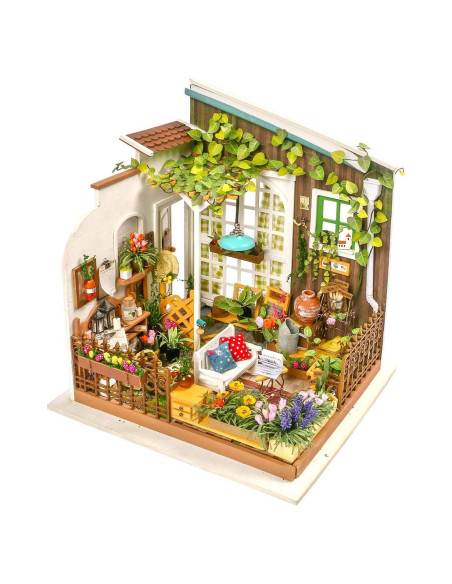 Rolife Casa de Muñecas Jardín de Miller DIY Miniatura LED Rolife Casa de Muñecas Jardín de Miller DIY Miniatura LED