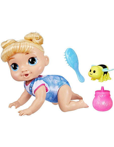 Muñeca Bebé Baby Alive Harper Hugs que Gatea 27 cm Muñeca Bebé Baby Alive Harper Hugs que Gatea 27 cm