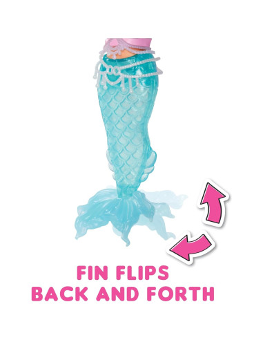Muñeca L.O.L. Surprise Tweens Sirena Lana Marina - Cola que Cambia de Color y Accesorios
