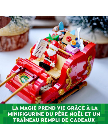 Trineo de Santa LEGO 40499 - Juguete de construcción 343 piezas
