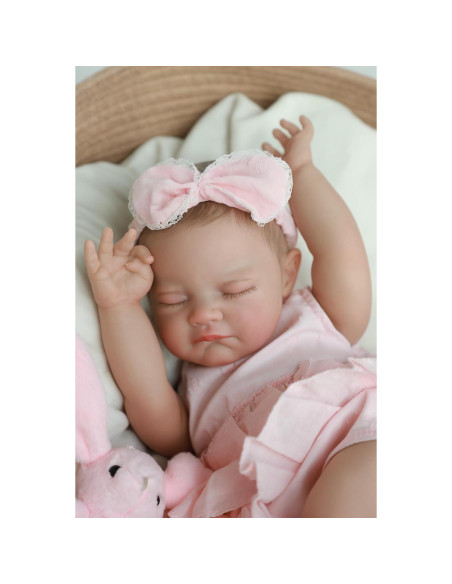Muñeca Reborn WOOROY August - 50.8 cm Hecha a Mano Muñeca Reborn WOOROY August - 50.8 cm Hecha a Mano