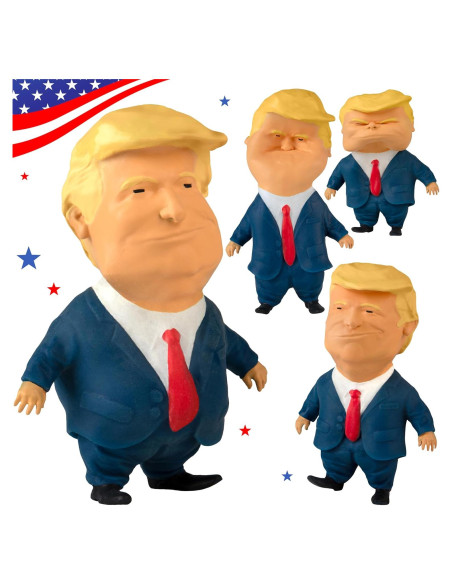 Muñeco Antiestrés Poseable Donald Trump - Edición Especial Muñeco Antiestrés Poseable Donald Trump - Edición Especial