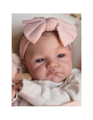 Muñeca Reborn Realista WOOROY 50.8 cm con Accesorios