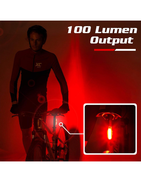 Luz Trasera LED Apace Vision Guard G3X Pro100 100 Lúmenes Luz Trasera LED Apace Vision Guard G3X Pro100 100 Lúmenes