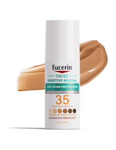 Protector Solar Mineral Tintado Eucerin SPF 35 50 ml Piel Sensible