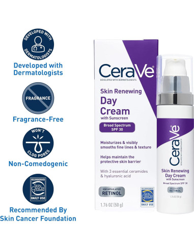 CeraVe Crema Facial Anti-Envejecimiento SPF 30 50 g