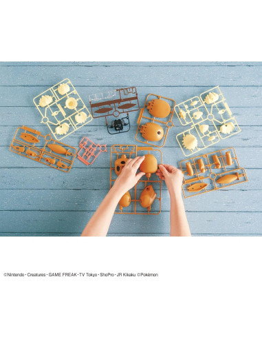 Kit de Modelo Bandai Pokepla BIG 02 Eevee 30 Piezas