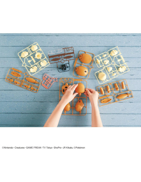 Kit de Modelo Bandai Pokepla BIG 02 Eevee 30 Piezas Kit de Modelo Bandai Pokepla BIG 02 Eevee 30 Piezas
