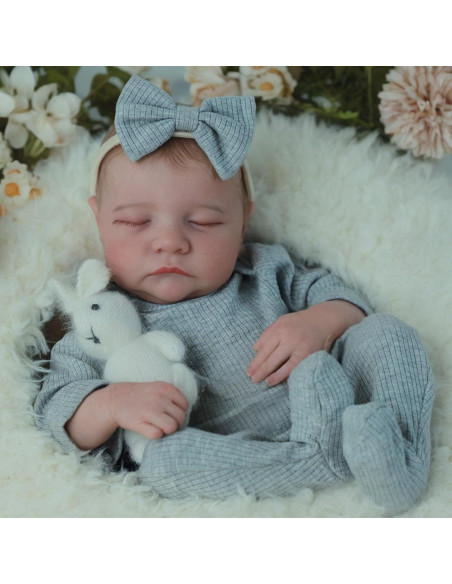 Muñeca de bebé renacido SCOM Levi 45.72 cm con accesorios Muñeca de bebé renacido SCOM Levi 45.72 cm con accesorios