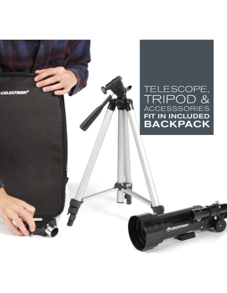 Telescopio Refractor Celestron Travel Scope 70mm - Ideal Principiantes Telescopio Refractor Celestron Travel Scope 70mm - Ideal Principiantes