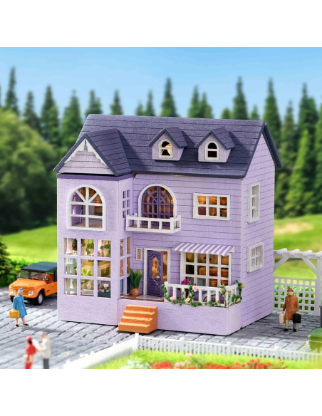Casa de Muñecas Miniatura CUTEROOM DIY con Muebles y LED Casa de Muñecas Miniatura CUTEROOM DIY con Muebles y LED