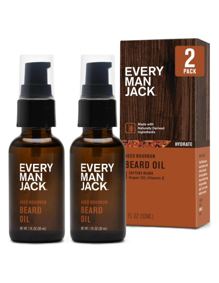Aceite para Barba Every Man Jack - Bourbon Añejo - 28 g Aceite para Barba Every Man Jack - Bourbon Añejo - 28 g