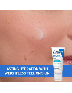 CeraVe Gel Hidratante Ultra Ligero 49.6g - Sin Aceite y Fragancia 2
