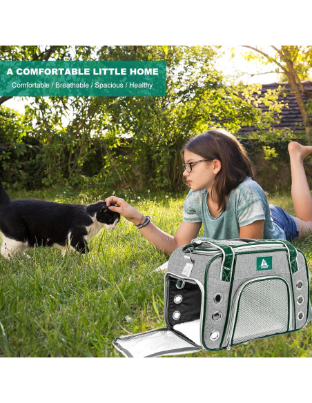 Transportín Lifeand para Gatos y Perros Pequeños 43x29cm Transportín Lifeand para Gatos y Perros Pequeños 43x29cm