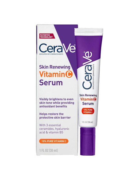Suero Iluminador CeraVe 10% Vitamina C y Ácido Hialurónico Suero Iluminador CeraVe 10% Vitamina C y Ácido Hialurónico