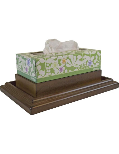 Caja de Pañuelos American Furniture Classics 31x21x15 cm Marrón