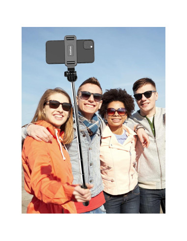 Trípode de Selfie KzomKzoo 4 en 1 Portátil Ajustable