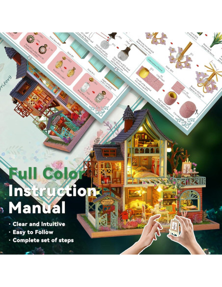 Casa de Muñecas Flever Selva Secreta DIY con Muebles Casa de Muñecas Flever Selva Secreta DIY con Muebles