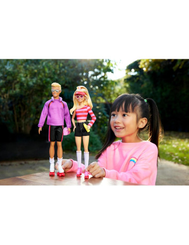 Conjunto Barbie Fashionistas 65 Aniversario con 2 Muñecas y 6 Accesorios