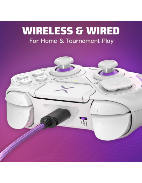 Controlador Inalámbrico PDP Victrix Pro BFG PS5/PS4/PC Blanco Controlador Inalámbrico PDP Victrix Pro BFG PS5/PS4/PC Blanco