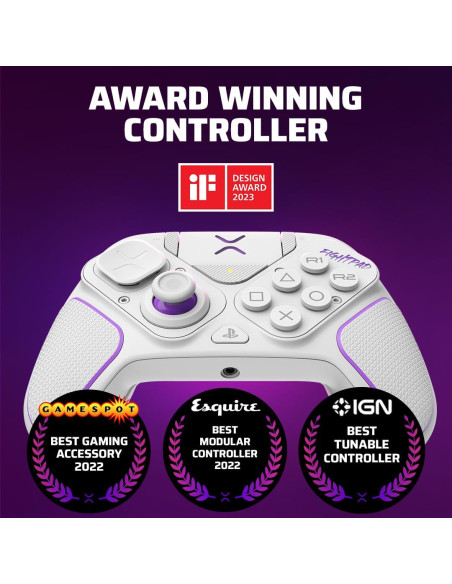 Controlador Inalámbrico PDP Victrix Pro BFG PS5/PS4/PC Blanco Controlador Inalámbrico PDP Victrix Pro BFG PS5/PS4/PC Blanco
