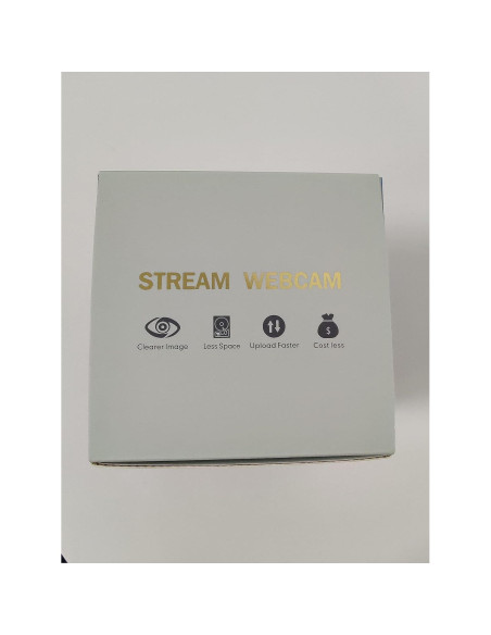 Cámara Web Angetube 4K 866Max con Luz y Micrófonos AI Cámara Web Angetube 4K 866Max con Luz y Micrófonos AI