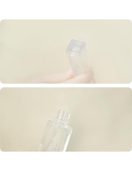 Kit de Botellas de Perfume Rellenables Glassfinity 10ml 16pcs Kit de Botellas de Perfume Rellenables Glassfinity 10ml 16pcs