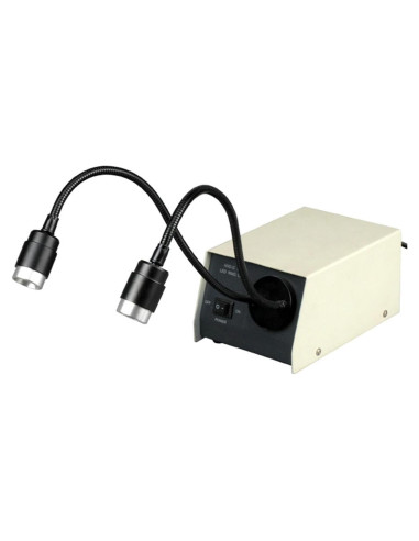 AmScope Iluminador LED 14 de Cuello de Ganso 2,72 kg