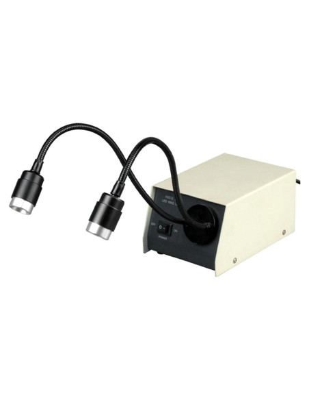 AmScope Iluminador LED 14 de Cuello de Ganso 2,72 kg AmScope Iluminador LED 14 de Cuello de Ganso 2,72 kg