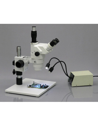 AmScope Iluminador LED 14 de Cuello de Ganso 2,72 kg