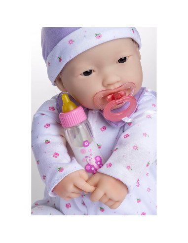 Muñeca de Bebé JC Toys La Baby 50.8 cm Morado