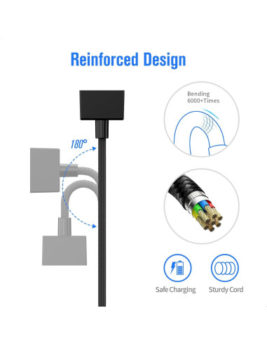 Cargador Soarking para Gafas Razer Anzu 152 cm USB Magnético