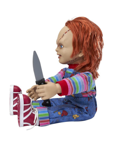 Muñeca Chucky Habladora Spirit Halloween 60 cm Licencia Oficial