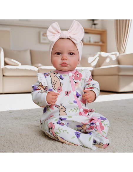 Muñeca Reborn BABESIDE 20" (50,8 cm) Vinilo Suave con Accesorios Muñeca Reborn BABESIDE 20" (50,8 cm) Vinilo Suave con Accesorios