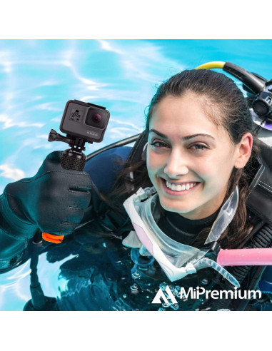 Empuñadura Flotante GoPro MiPremium con Compartimento Seco