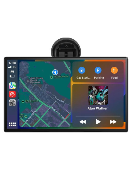 Pantalla Carplay 9" BYUJQ con Cámara 4K y GPS Pantalla Carplay 9" BYUJQ con Cámara 4K y GPS