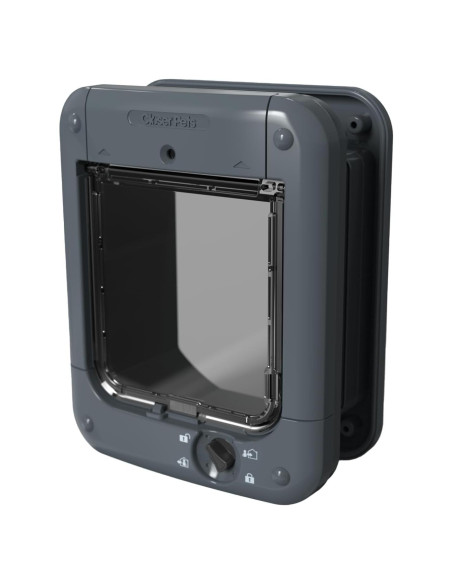 Puerta para Gatos Closer Pets CP360W Gris - Control Microchip Puerta para Gatos Closer Pets CP360W Gris - Control Microchip