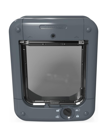 Puerta para Gatos Closer Pets CP360W Gris - Control Microchip Puerta para Gatos Closer Pets CP360W Gris - Control Microchip
