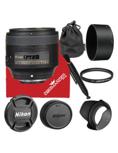 Objetivo Nikon AF-S NIKKOR 85mm f/1.8G + Kit Accesorios